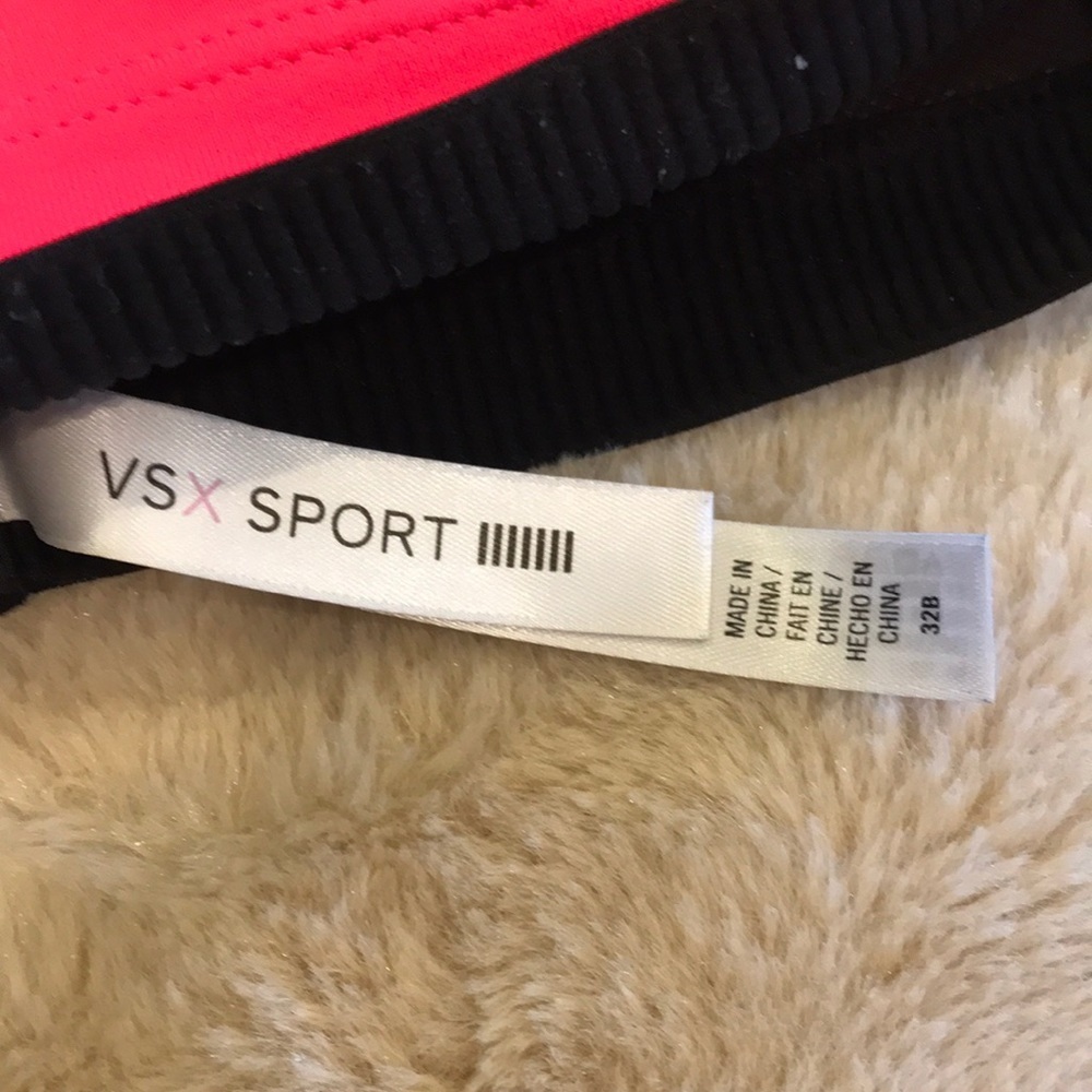 Hot Pink VSX Sport Sports Bra - Picture 2 of 3